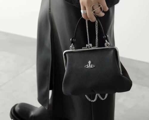 歷史超低價Vivienne Westwood西太后十字防刮口金包